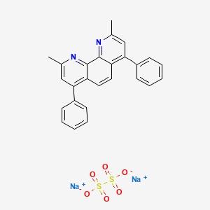 molecular formula C26H20N2Na2O6S2 B13094103 DisodiumBathocuproinedisulfonate 