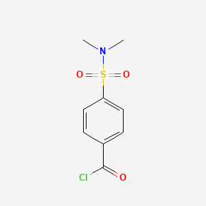 molecular formula C9H10ClNO3S B1309415 4-Dimethylsulfamoyl-benzoyl chloride CAS No. 29171-70-8