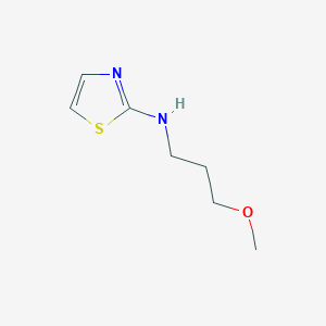 molecular formula C7H12N2OS B13094170 N-(3-Methoxypropyl)thiazol-2-amine 