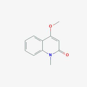 molecular formula C11H11NO2 B130943 4-Methoxy-1-methylquinolin-2-one CAS No. 32262-18-3