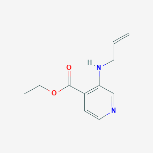 B130944 Ethyl 3-allylaminopyridine-4-carboxylate CAS No. 157361-40-5