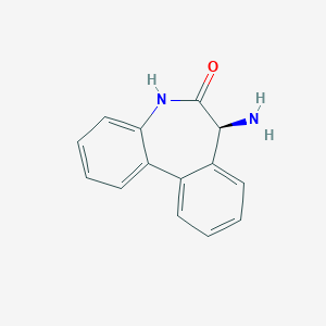 (S)-7-Amino-5H,7H-dibenzo[b,d]azepin-6-one