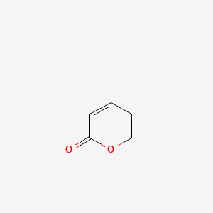 molecular formula C6H6O2 B13094599 4-methyl-2H-pyran-2-one CAS No. 22682-12-8