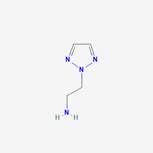molecular formula C4H8N4 B13094802 2-(2H-1,2,3-triazol-2-yl)ethanamine 