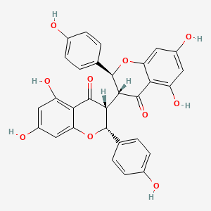 molecular formula C30H22O10 B13095032 NeochamaejasmineB 