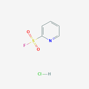 molecular formula C5H5ClFNO2S B13095331 Pyridine-2-sulfonyl fluoride hydrochloride CAS No. 1373232-90-6