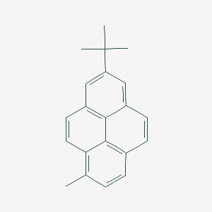 molecular formula C21H20 B130954 7-tert-Butyl-1-methylpyrene CAS No. 155386-57-5
