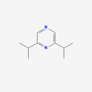 molecular formula C10H16N2 B13095411 2,6-Diisopropylpyrazine 
