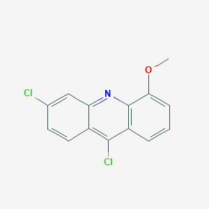 molecular formula C14H9Cl2NO B13095456 3,9-Dichloro-5-methoxyacridine CAS No. 88914-97-0
