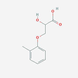 molecular formula C10H12O4 B1309567 2-Hydroxy-3-(2-methylphenoxy)propanoic acid CAS No. 26114-38-5
