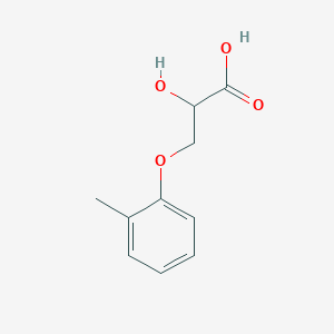 B1309567 2-Hydroxy-3-(2-methylphenoxy)propanoic acid CAS No. 26114-38-5