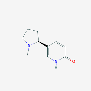 molecular formula C10H14N2O B130958 (S)-6-Hydroxynicotine CAS No. 10516-09-3