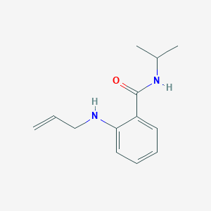 molecular formula C13H18N2O B13095894 2-(Allylamino)-N-isopropylbenzamide 