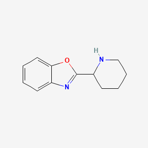 molecular formula C12H14N2O B1309591 2-Piperidin-2-yl-1,3-benzoxazole CAS No. 885461-59-6