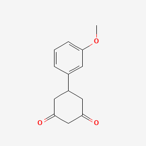 molecular formula C13H14O3 B1309596 5-(3-Methoxyphenyl)cyclohexane-1,3-dione CAS No. 27462-91-5