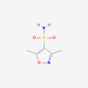 molecular formula C5H8N2O3S B1309605 3,5-Dimethylisoxazole-4-sulfonamide CAS No. 175136-83-1