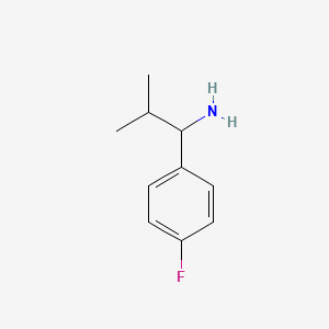 1-(4-Fluoro-phenyl)-2-methyl-propylamine