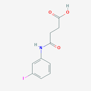 molecular formula C10H10INO3 B1309629 4-(3-Iodoanilino)-4-oxobutanoic acid CAS No. 62134-53-6
