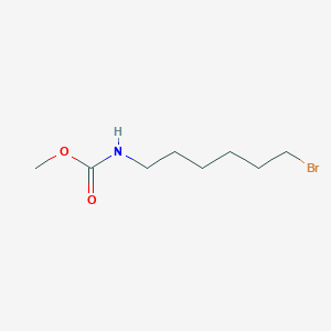 molecular formula C8H16BrNO2 B13096372 Methyl (6-bromohexyl)carbamate 