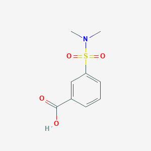 molecular formula C9H11NO4S B1309641 3-(dimethylsulfamoyl)benzoic Acid CAS No. 7326-73-0