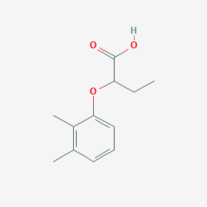 molecular formula C12H16O3 B1309669 2-(2,3-Dimethylphenoxy)butanoic acid CAS No. 3347-50-0