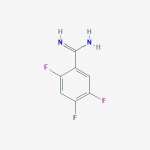 molecular formula C7H5F3N2 B1309715 2,4,5-Trifluorobenzimidamide CAS No. 764648-43-3