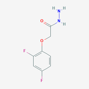 molecular formula C8H8F2N2O2 B1309726 2-(2,4-Difluorophenoxy)acetohydrazide CAS No. 588676-13-5
