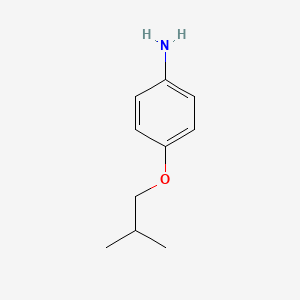 molecular formula C10H15NO B1309754 4-Isobutoxyaniline CAS No. 5198-04-9