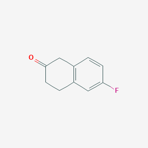 molecular formula C10H9FO B1309758 6-Fluoro-3,4-dihydronaphthalen-2(1H)-one CAS No. 29419-14-5