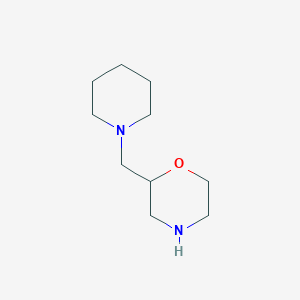 molecular formula C10H20N2O B1309787 2-哌啶-1-基甲基-吗啉 CAS No. 122894-67-1