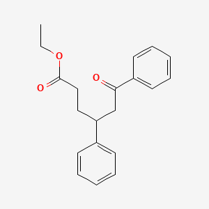 molecular formula C20H22O3 B13098130 Ethyl6-(4-biphenyl)-6-oxohexanoate 