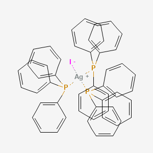 molecular formula C54H45AgIP3 B13098220 Iodotris(triphenylphosphine)silver(I) 
