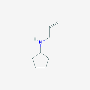 molecular formula C8H15N B1309839 N-Allylcyclopentylamine CAS No. 55611-39-7
