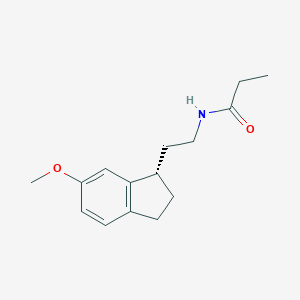 (S)-N-[2-(2,3-Dihydro-6-methoxy-1H-inden-1-YL)ethyl]propanamide