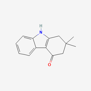 molecular formula C14H15NO B1309843 2,2-二甲基-1,2,3,9-四氢-4H-咔唑-4-酮 CAS No. 40429-04-7