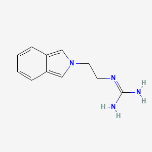 molecular formula C11H14N4 B13098709 (2-(2-Isoindolyl)ethyl)guanidine CAS No. 67227-00-3