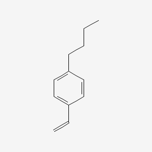 molecular formula C12H16 B13099759 1-Butyl-4-ethenylbenzene 
