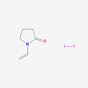 molecular formula C6H9I2NO B000131 Povidone-iodine CAS No. 25655-41-8
