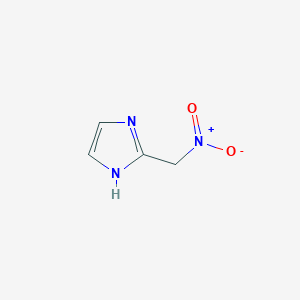 molecular formula C4H5N3O2 B13100294 2-Nitromethylimidazole CAS No. 393516-79-5