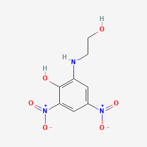 2-((2-Hydroxyethyl)amino)-4,6-dinitrophenol