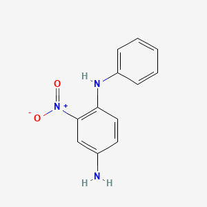 1,4-Benzenediamine, 2-nitro-N1-phenyl-