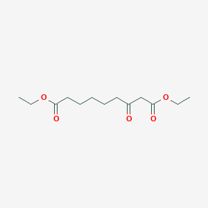 molecular formula C13H22O5 B13100784 1,9-Diethyl 3-oxononanedioate CAS No. 1117-29-9