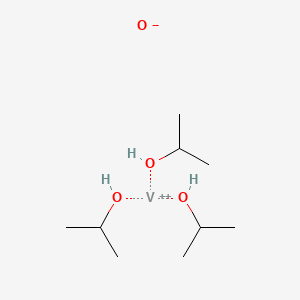 molecular formula C9H24O4V B13100941 Triisopropoxyvanadium(v)oxide 