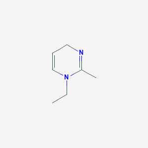 molecular formula C7H12N2 B13101137 1-Ethyl-2-methyl-1,4-dihydropyrimidine 