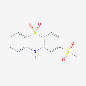 2-(Methylsulfonyl)-10H-phenothiazine 5,5-Dioxide
