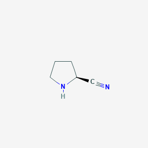 molecular formula C5H8N2 B1310126 (2S)-pyrrolidine-2-carbonitrile CAS No. 204387-53-1