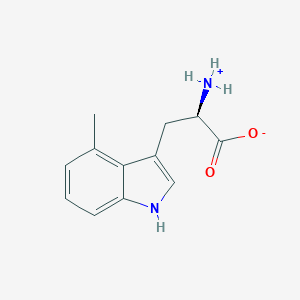 molecular formula C12H14N2O2 B131015 (R)-2-Amino-3-(4-methyl-1H-indol-3-yl)propanoic acid CAS No. 141979-69-3