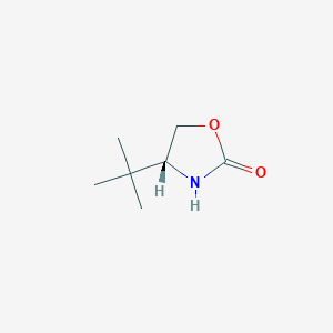 molecular formula C7H13NO2 B131018 (R)-(+)-4-tert-Butyl-2-oxazolidinone CAS No. 142618-93-7