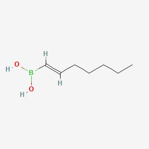 molecular formula C7H15BO2 B1310185 trans-Heptenylboronic acid CAS No. 57404-76-9
