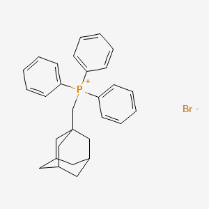 molecular formula C29H32BrP B13101851 (Adamantan-1-ylmethyl)triphenylphosphonium bromide 